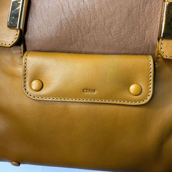 Chloé Alice Édition Spéciale Limited Edition Tote Bag – Camel Brown Leather, #7 - Picture 10 of 11